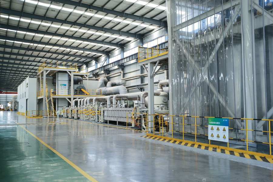 高速静电粉末涂装线